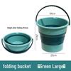 Portable Foldable Car Wash Bucket: Outdoor, Thickened, Multipurpose for Cars, Fishing, Household, and Foot Washing.