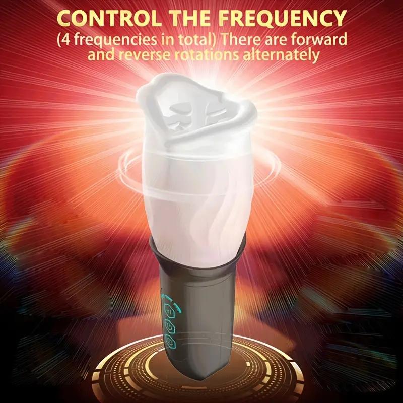 1 buc. Masturbator masculin automat, cupă pentru masturbatoare masculine cu 10 vibrații pentru stimularea penisului