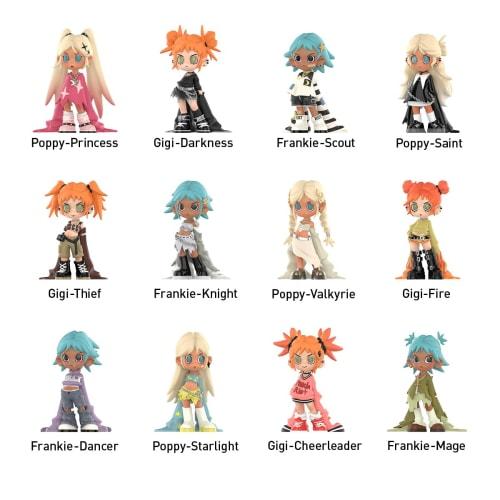 POP MART Lil Peach Riot Loading! Series [1 Piece] Pop Mart Gachapon Blind Box Figure Plastic Model Premium Toy PVC Soft Vinyl Original Character Birth