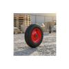 Utility Cart Replacement Wheel Wear Resistant Air-Filled Tire Hardware Accessory Shock Absorbing