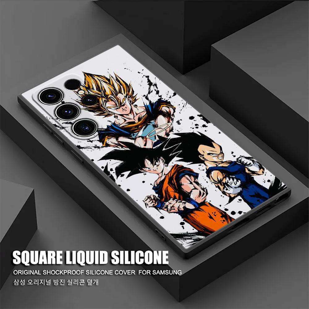 

Phone Case For Samsung Galaxy S26 Ultra Cases S25 FE S24 S23 S21 Ultra 5G S20 S24 FE S22 Plus Black Cover Dragons Art Ball ANIME Galaxy S20 5G