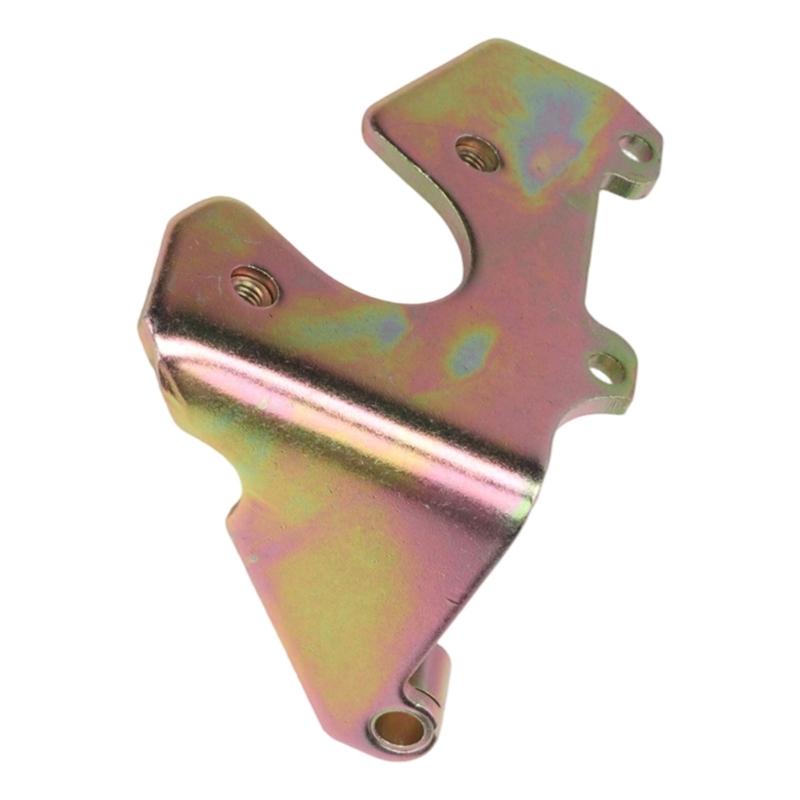 Fuel Shutoff Solenoid 3931570 3923201 with Electrical Socket, Two-Hole Flange, Corrugated Wire Sleeve, and Adjustable Threaded Linkage Assembly