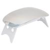 Nail Lamp 6W Portable Foldable Handheld Fast Curing Dryer UV LED Nail Light for Manicure Silver