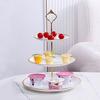 YIJUKECrown 3-Tier Dessert & Snack Plate