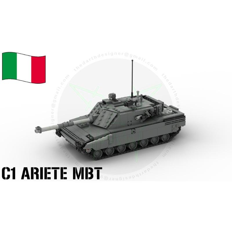 Platinum Brick MOC-129879-2  Ariete  MBT Tank Model - 1:35 Scale