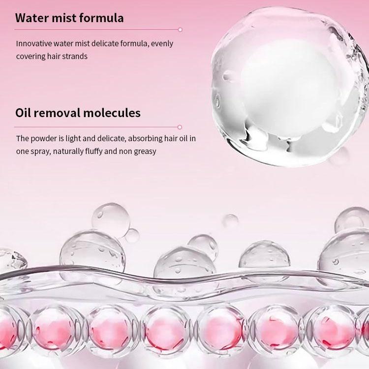 No-wash Fluffy Dry Hair Shampoo Spray, Hair Styling Product, Instantly Refreshing And Volumizing Hair Oil Removal Hair Care
