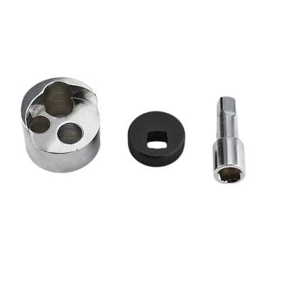 Bolt Extractor Set Carbon Steel for Automotive and Mechanical Repair with Non Slip Teeth and Chrome Vanadium Adapter 5 To 19mm