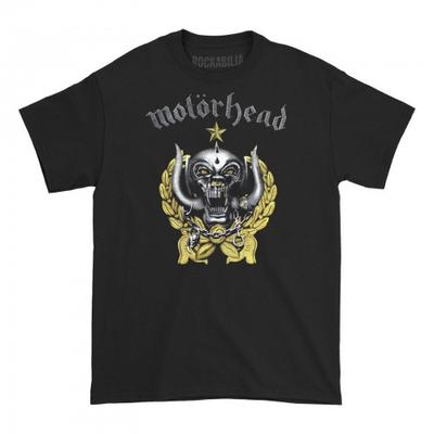 Motörhead Unisex-Erwachsene „Everything Louder Forever“-Baumwoll-T-Shirt mit Rückenaufdruck