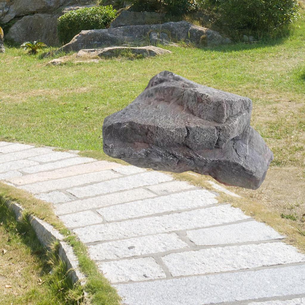Roccia Paesaggistica Artificiale Finto Arenaria Leggera Texture Naturale Pietra di Simulazione per Ufficio