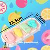Food Grade Silicone Moulds, Reusable,Silicone Icicle Moulds +6 Reusable Sticks, Silicone Ice Moulds for Kids with Handle, Ice Lolly Moulds with Lid