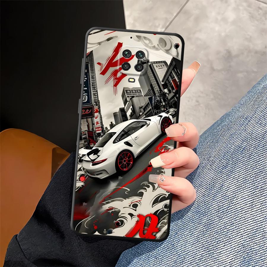 Cartoon Retro Car Phone Cover Case for Xiaomi Redmi Note 14 12 11 A3 10 12C 13C 13 Pro Plus K80 9 8 7 14C A1 A4 A5 A2 A1 K40
