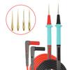 1000V Multimeter Test Leads Probes With Replaceable Fine 20A 4pcs Interchangeable Steel Needle Tip for Precise Testing