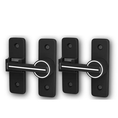 [Start Side] Door Lock 180° Black 2pcs – Lock