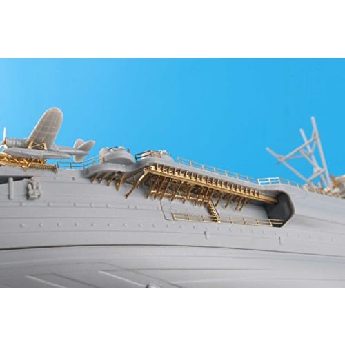 Pit Road 1/700 Scale Upgrade Parts for Ship Models - Japanese Navy Battleship Yamato Final Edition, Genuine Upgrade Parts Set, Plastic Model Parts GB7