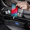 Car Seat Gap Organizer Auto Console Side Pocket Seat Crevice Box For Ford Ranger Focus Kuga Mustang Mondeo Fusion Esco Fiesta