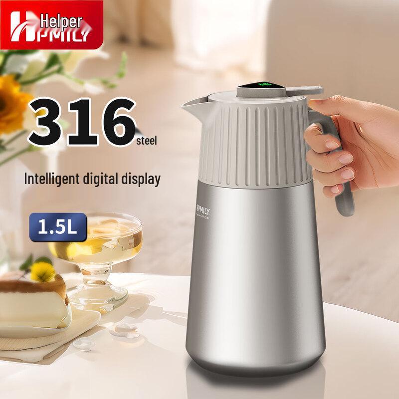 HPMILY 316 Stainless Steel Large Capacity Insulated Kettle