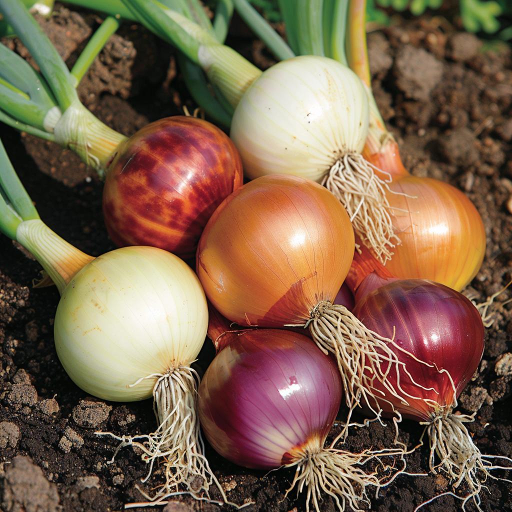 200 Colorful Mix Onion Seeds - Semi-Wild Permaculture