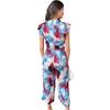 AX Paris Womens/Ladies Abstract Polyester Wrap Jumpsuit