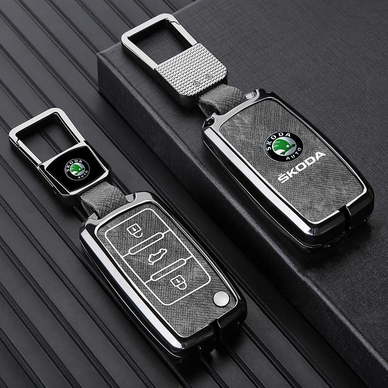 Skoda Schlüsselabdeckung für Octavia, Superb, Kamiq, Scala, Karoq, Yeti Modelle