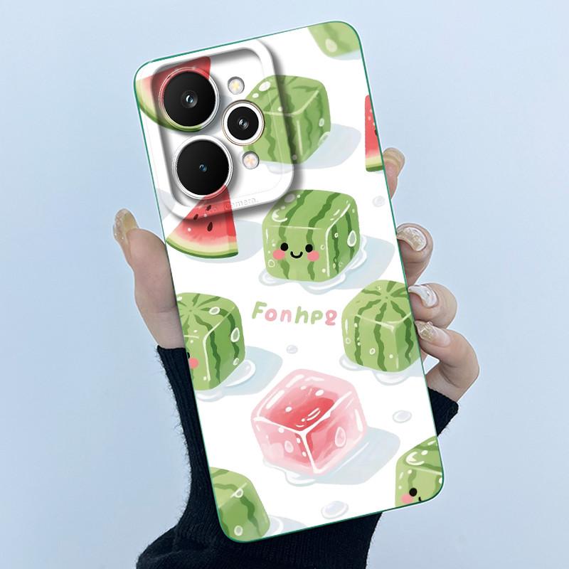 For Realme 15 Pro 5G Phone Case Cute Panda Girl Cats Liquid Silicone Soft Back Cover For Realme15 15Pro High Quality Phone Shell