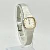 [New Battery] SEIKO Seiko Ladies Watch Silver Square 1221-5520 530026
