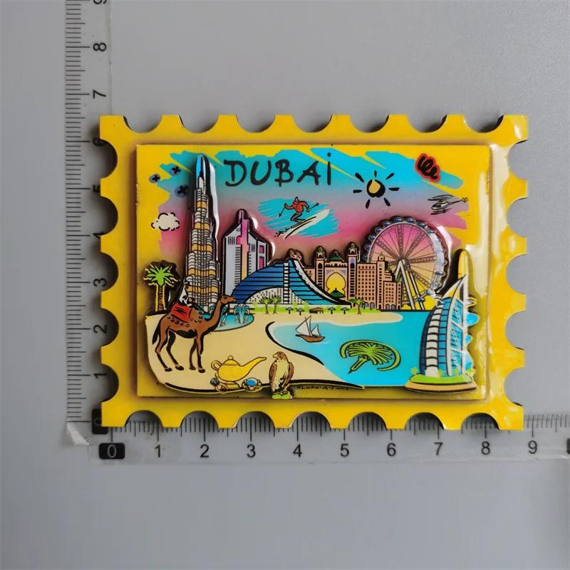 Norvegia IBIZA Barcelona Spania New York Seattle SUA Arabia Saudită Dubai Barcelona magnet de frigider din lemn decorare casă cadouri pentru prieteni