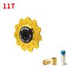 MUQZI 11/12/13/14/15/16/17T Rear Derailleur Jockey Wheel Ceramic Bearing Pulley Guide Wheel For 7/8/9/10/11 Speed