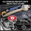 Car Seat Gap Filler Set Of 2, Upgraded Car Side Seat Gap Fillers With Organizer, Cup Holder & Hook Function, Erts Between Front Seats Console Catcher