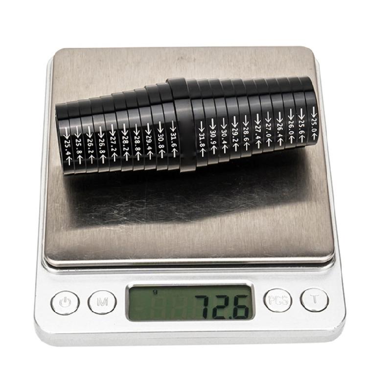 Bicycles Seats Tube Seatpost Measuring Tool Seats Tube Bicycles Seatpost Measuring Tool Aluminum Alloys Seatpost Gauges