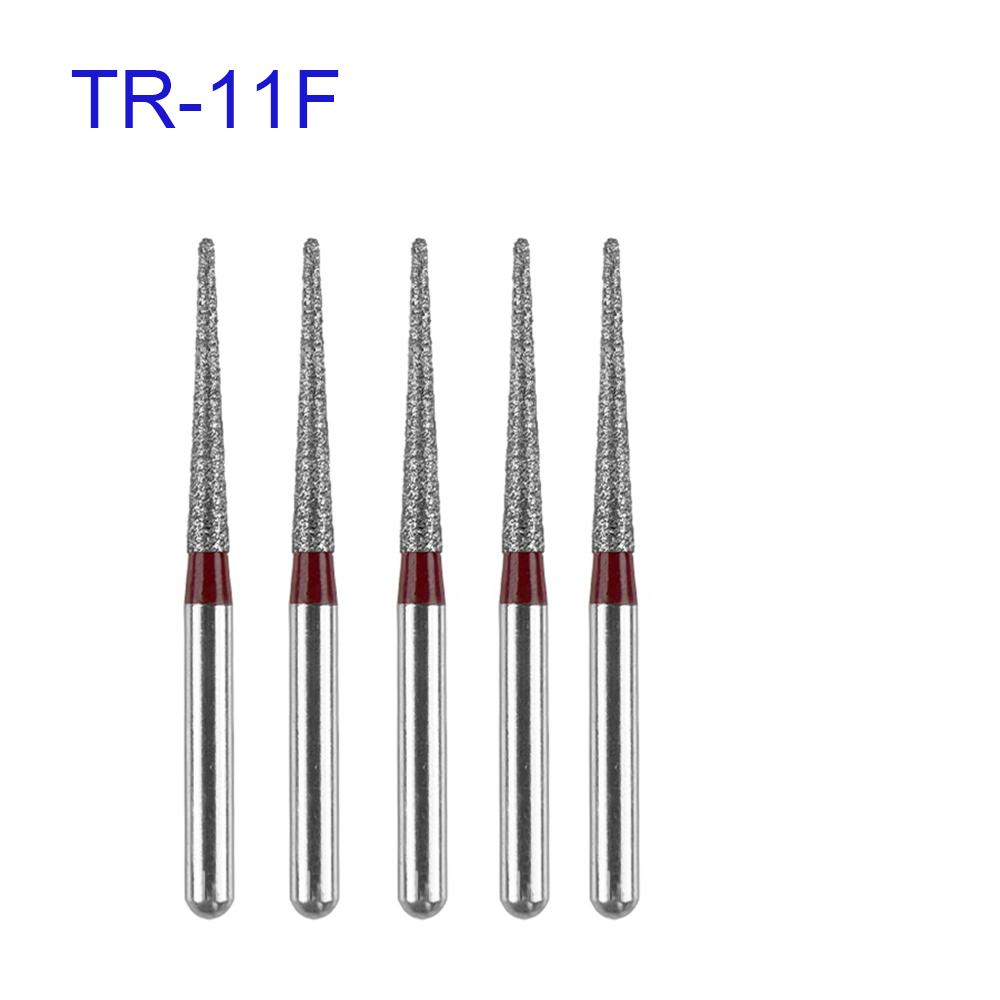 5Pcs/Pack, Jnsur Dental Diamond Burs Dental Drills For High Speed Handpiece Fg Dia 1.6Mm Dental Lab Technican Dentistry Material