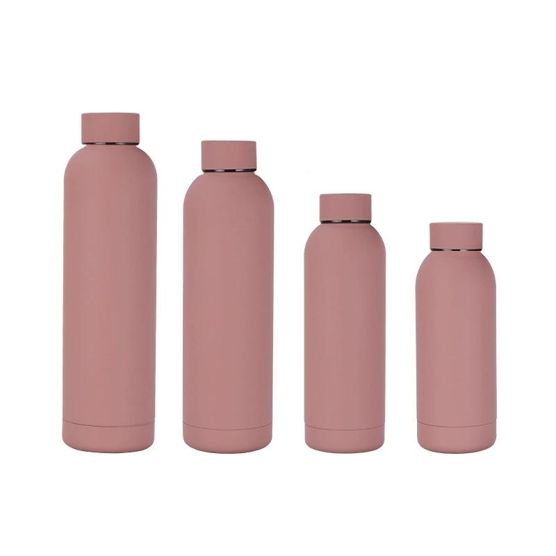 American Small-Mouth Double-Layer Stainless Steel Vacuum Flask Large Capacity Outdoor Portable Sports Water Cup