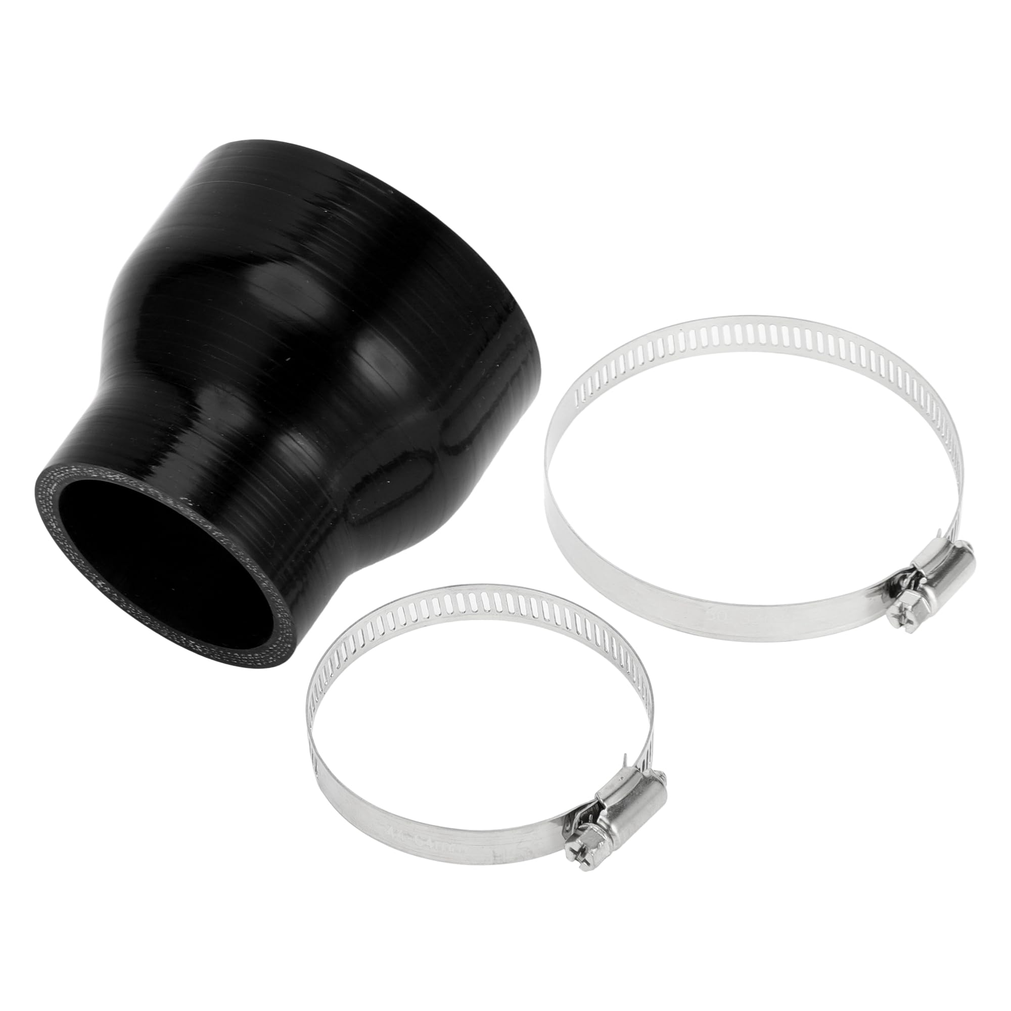 

X AUTOHAUX 1 комплект Внутренний диаметр 51-76 мм/2,01 -2,99 Длина 76 мм/2,99 Прямой 0 градусов Черный Автомобиль Inner diameter 51-76mm чёрный