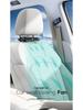 Turbo Power Car Seat Fan with USB, Large Wind for Backrest Comfort