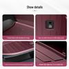 Compatible with Xiaomi YU7 TPE Trunk Mat: Dirt-Resistant Rear Floor Mats & Backrest Pad Interior Accessory