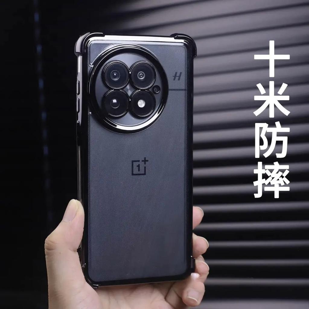 Case For OnePlus 13 13R 12 12R 11 Ace 5 3 Pro Luxury Electroplating Transparent Four Corners Shockproof Back Cover For OnePlus13