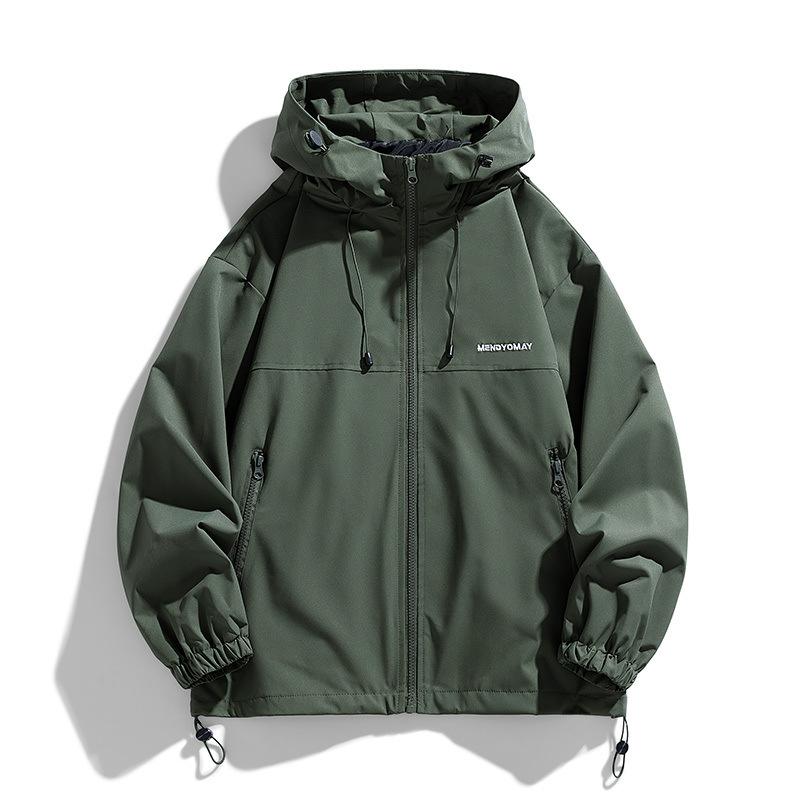 Jacket Men's Jacket Men's Jacket Men's and Women's Style Outdoor Sports Spring Clothes New Korean Hooded Tops