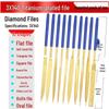 Handheld Diamond File for Aluminum Plate Removal