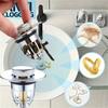 With Hair Catcher Bathroom Sink Drain Stopper Easy Push Type Universal Rebound Drain Plug Filter Basin Pop Up Chrome Sink Filter