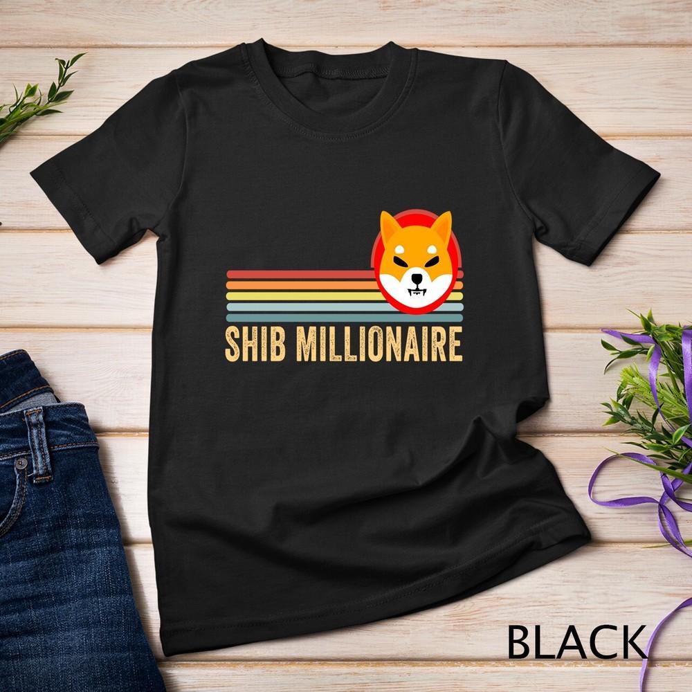 Shib Millionär, Shiba Inu Coin Shib Kryptowährung Unisex T-Shirt
