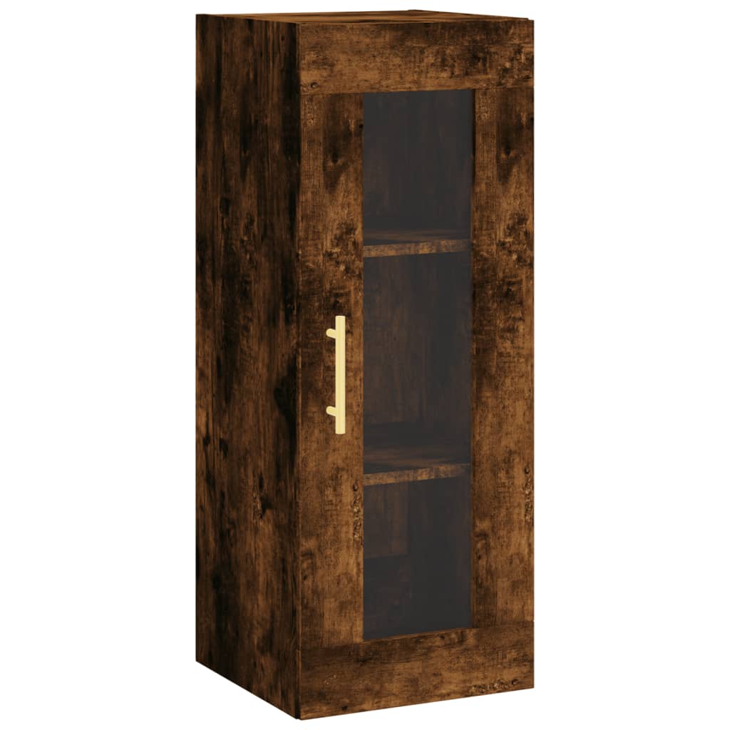 Highboard Smoked Oak 34.5 x 34 x 180 cm Particleboard