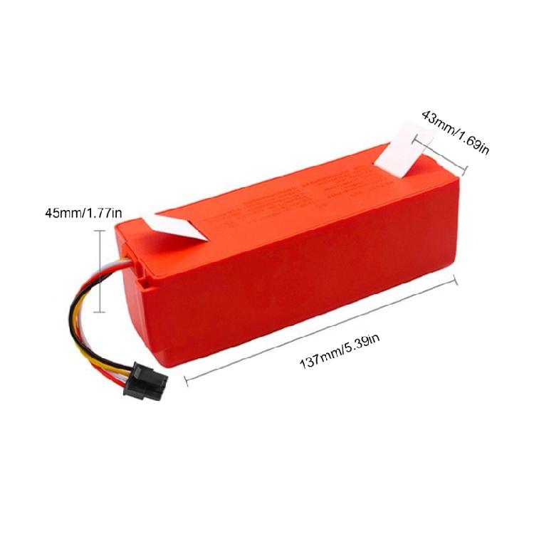 Replacement Battery Reliable Battery Pack Sweeper Battery Kit Material for S50
