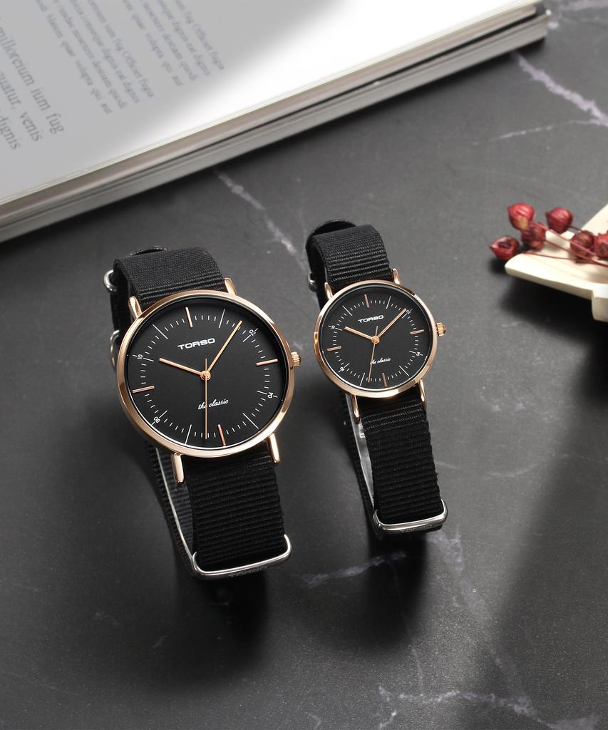 Toleuso T41F-Nato Die Klassische Quarz Damen Nato Uhr