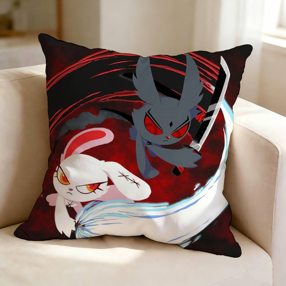 The fighting game B-Bloody R-Roar Square Double-Sided printed Pillow Case Bedroom Bedside Pillow Sofa Cushion Cover