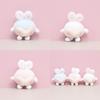 Adorable Plush Rabbit Butt Keychain Cute Stuffed Animal Doll For Wedding Gifts