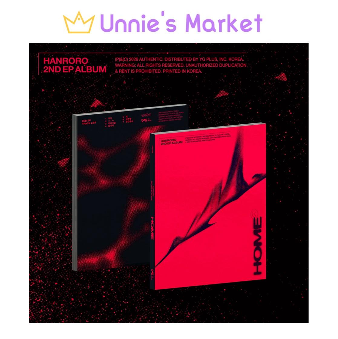 

[Предзаказ] HANRORO [Дом] 2-й EP-альбом + Бесплатный подарок 1EA