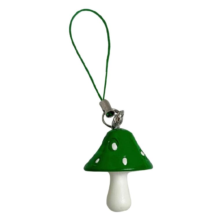 Fun Mushroom Shaped Keychain User Friendly Material Multiple Colors Versatile Decoration For Teens Adults
