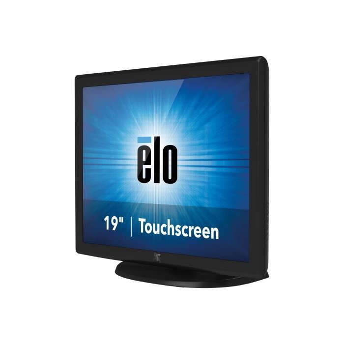 Ecran Tactile Elo Desktop Touchmonitors 1915L AccuTouch LCD 19" 1280 X 1024 187 Cd-m² 1000:1 5 Ms VGA Gris Foncé