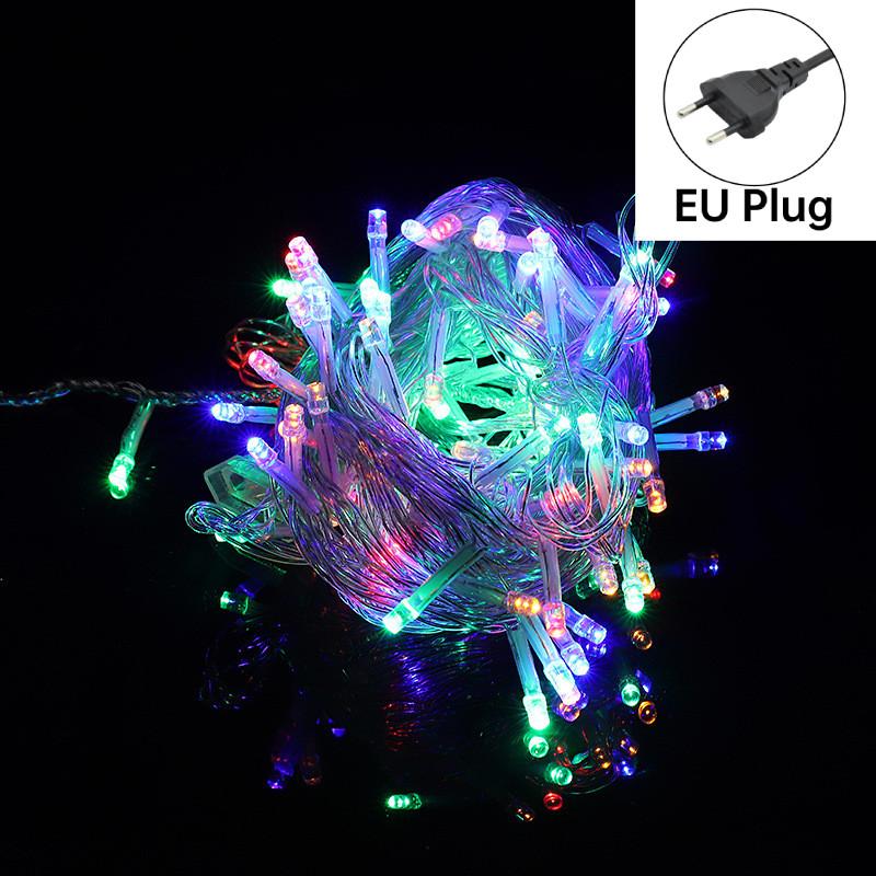 Weihnachtslichterkette mit acht Funktionen, wasserdicht, für den Außenbereich, zur Dekoration festlicher Anlässe