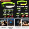 COB Sensor Headlight Built in Battery Fishing Headlamp Rechargeable 6 Modes Head Torch Outdoor Camping Flashlight