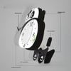 Modern Panda Pendulum Wall Clock: Silent, Creative Design for Living Room, Bedroom, or Restaurant